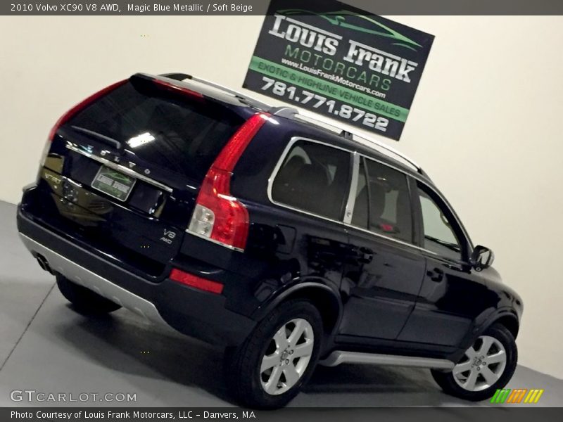 Magic Blue Metallic / Soft Beige 2010 Volvo XC90 V8 AWD