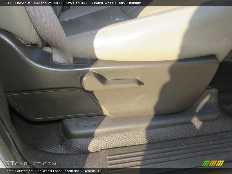 Summit White / Dark Titanium 2010 Chevrolet Silverado 2500HD Crew Cab 4x4