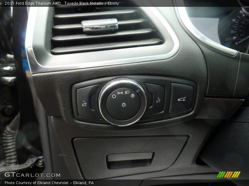 Controls of 2015 Edge Titanium AWD