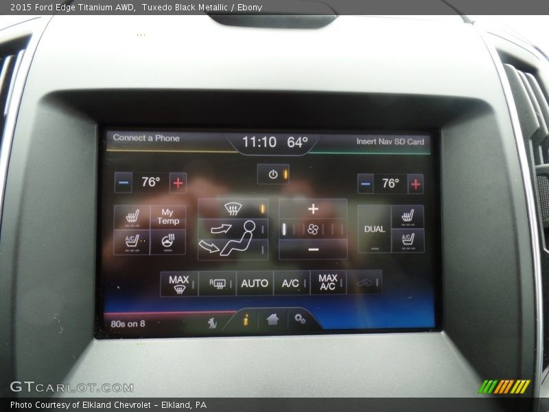 Controls of 2015 Edge Titanium AWD