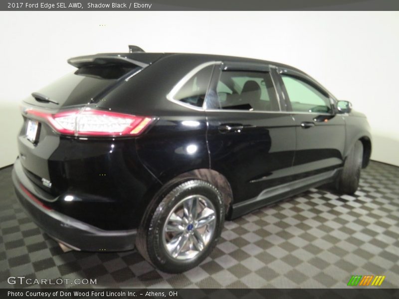 Shadow Black / Ebony 2017 Ford Edge SEL AWD