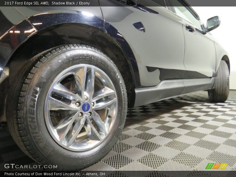 Shadow Black / Ebony 2017 Ford Edge SEL AWD