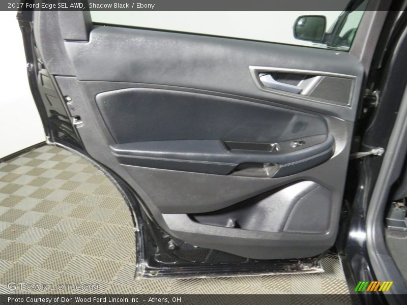 Shadow Black / Ebony 2017 Ford Edge SEL AWD