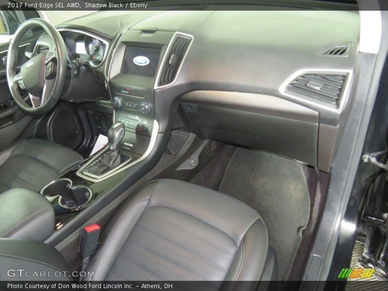 Shadow Black / Ebony 2017 Ford Edge SEL AWD