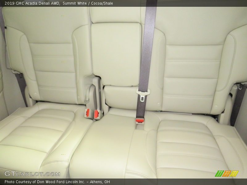 Summit White / Cocoa/Shale 2019 GMC Acadia Denali AWD