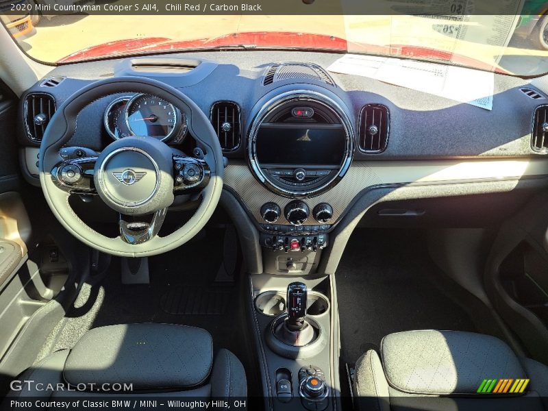 Chili Red / Carbon Black 2020 Mini Countryman Cooper S All4