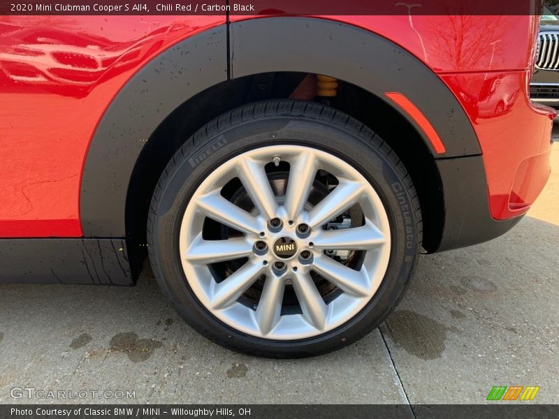 Chili Red / Carbon Black 2020 Mini Clubman Cooper S All4