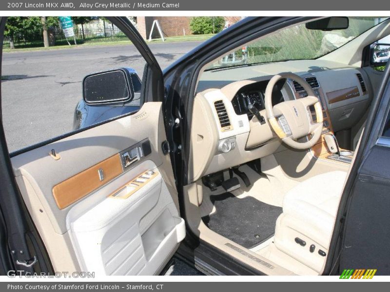 Alloy Grey Metallic / Medium Camel 2007 Lincoln MKX AWD