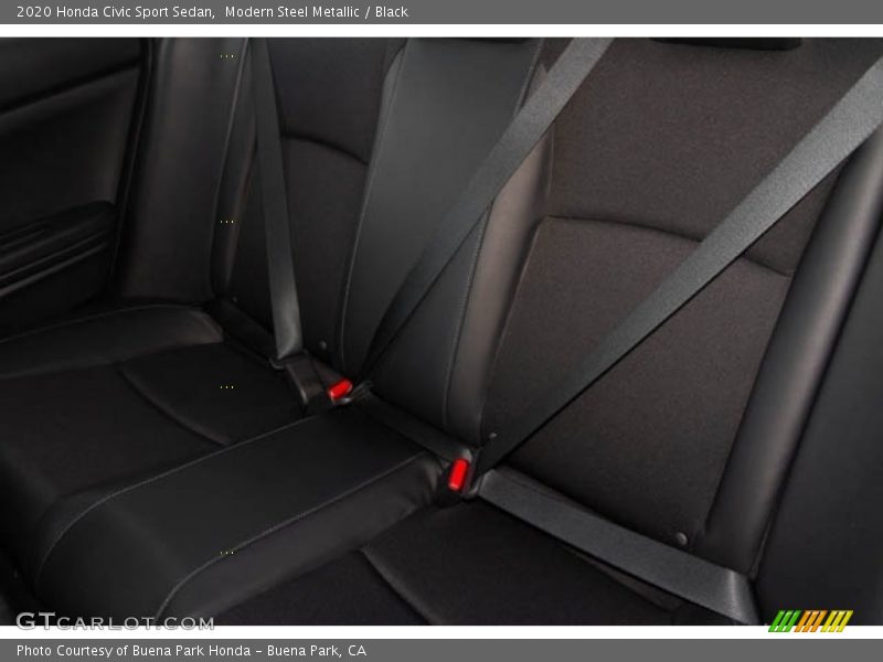 Modern Steel Metallic / Black 2020 Honda Civic Sport Sedan