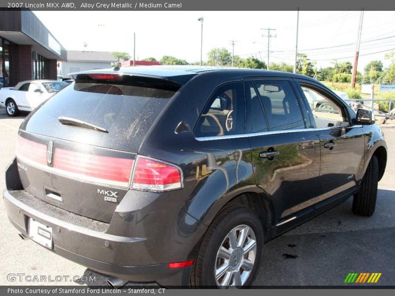 Alloy Grey Metallic / Medium Camel 2007 Lincoln MKX AWD