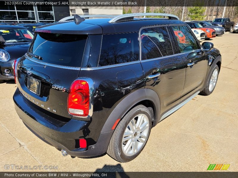 Midnight Black Metallic / Carbon Black 2020 Mini Countryman Cooper S All4