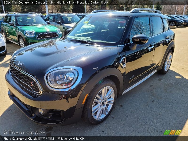 Midnight Black Metallic / Carbon Black 2020 Mini Countryman Cooper S All4