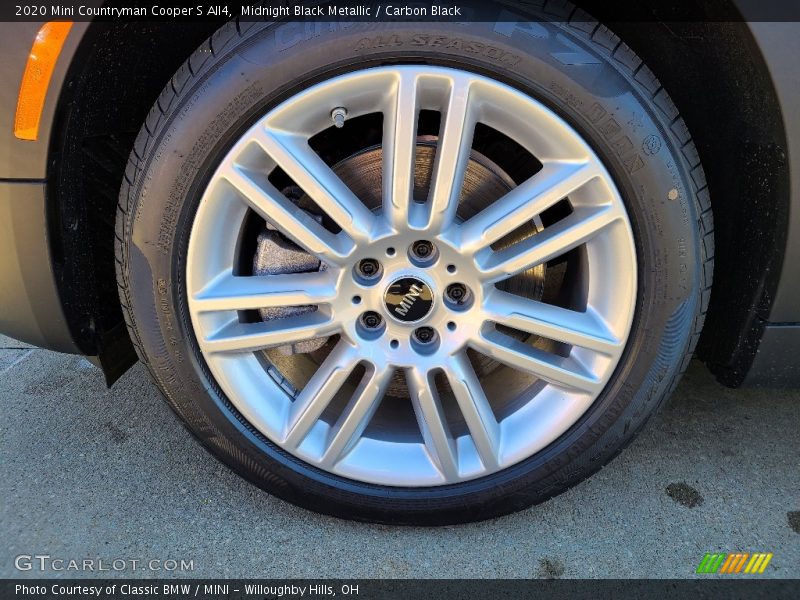 Midnight Black Metallic / Carbon Black 2020 Mini Countryman Cooper S All4