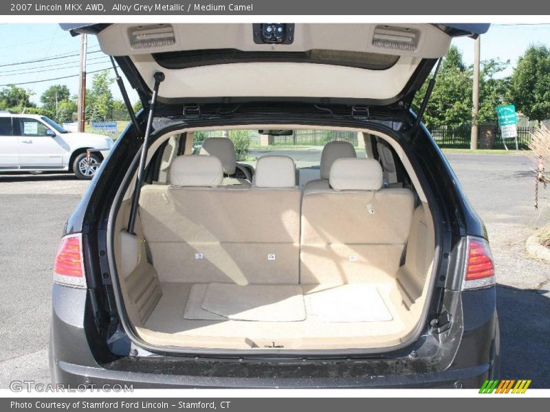 Alloy Grey Metallic / Medium Camel 2007 Lincoln MKX AWD