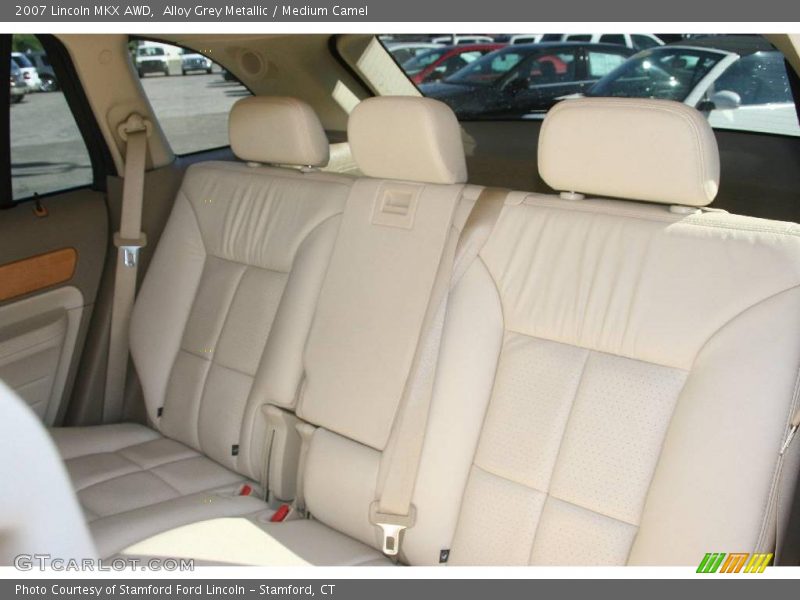Alloy Grey Metallic / Medium Camel 2007 Lincoln MKX AWD