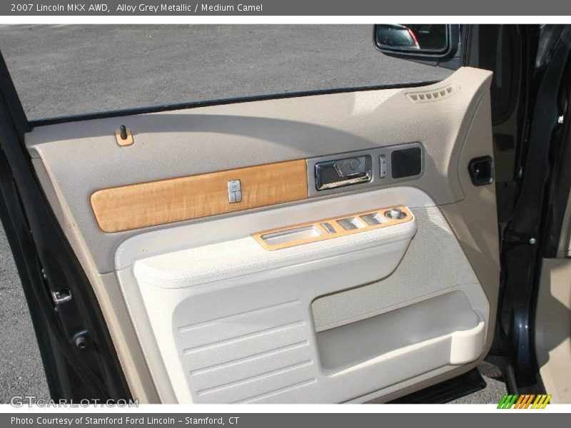 Alloy Grey Metallic / Medium Camel 2007 Lincoln MKX AWD