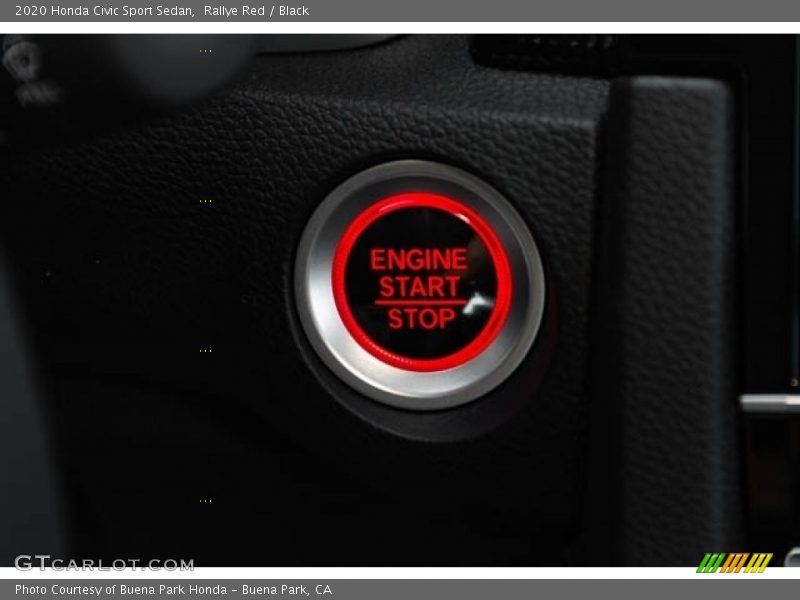 Rallye Red / Black 2020 Honda Civic Sport Sedan