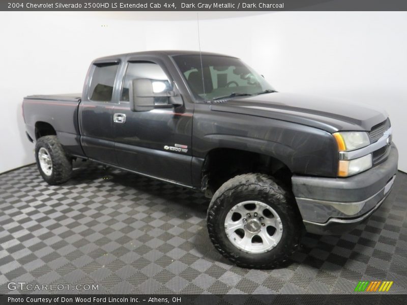 Dark Gray Metallic / Dark Charcoal 2004 Chevrolet Silverado 2500HD LS Extended Cab 4x4