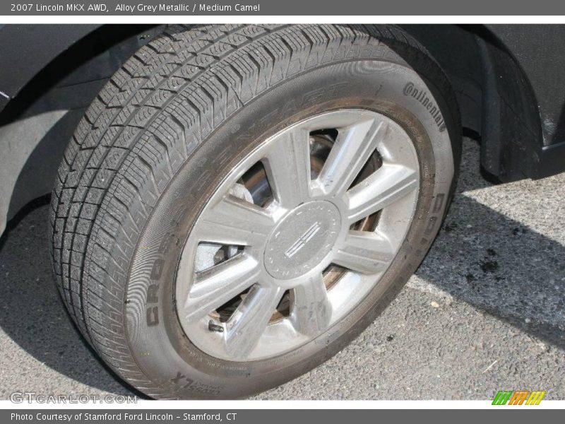 Alloy Grey Metallic / Medium Camel 2007 Lincoln MKX AWD