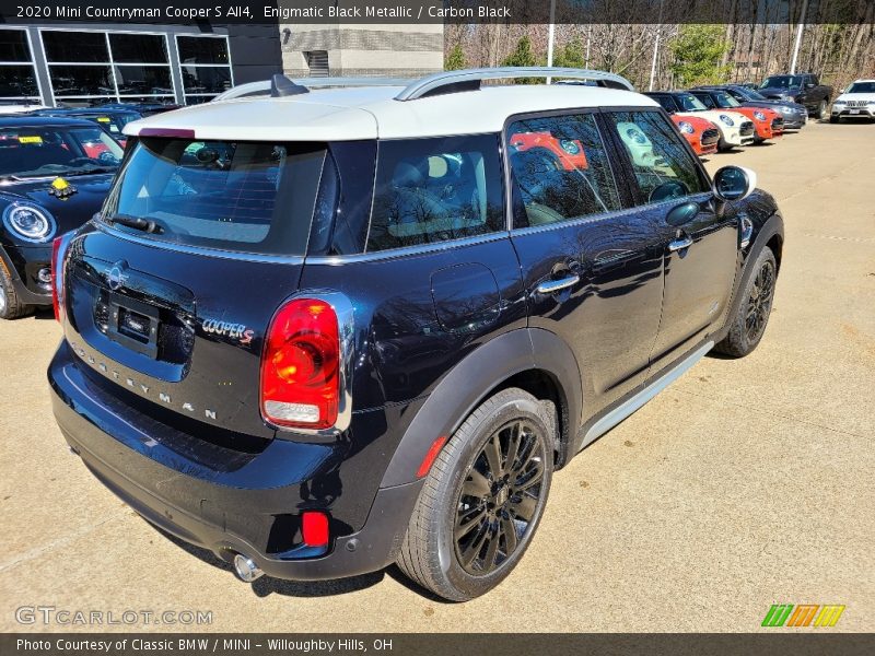 Enigmatic Black Metallic / Carbon Black 2020 Mini Countryman Cooper S All4