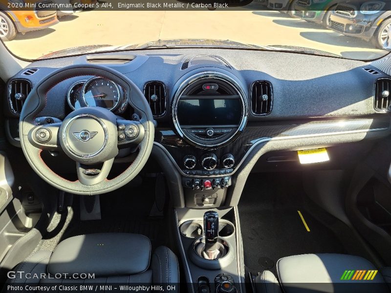Enigmatic Black Metallic / Carbon Black 2020 Mini Countryman Cooper S All4