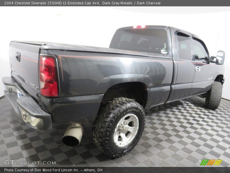 Dark Gray Metallic / Dark Charcoal 2004 Chevrolet Silverado 2500HD LS Extended Cab 4x4