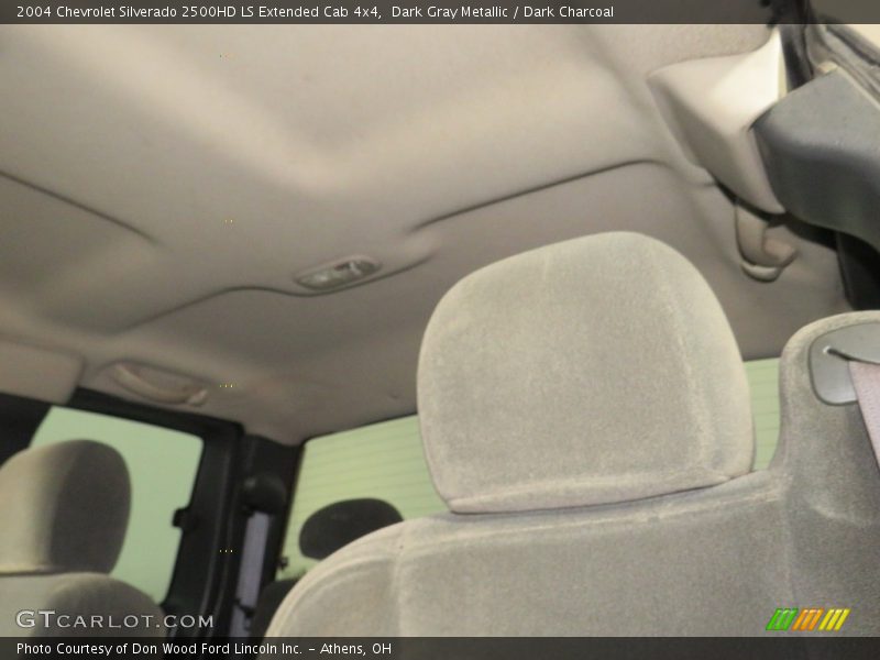 Dark Gray Metallic / Dark Charcoal 2004 Chevrolet Silverado 2500HD LS Extended Cab 4x4