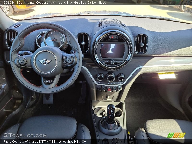 Island Blue Metallic / Carbon Black 2020 Mini Countryman Cooper S All4