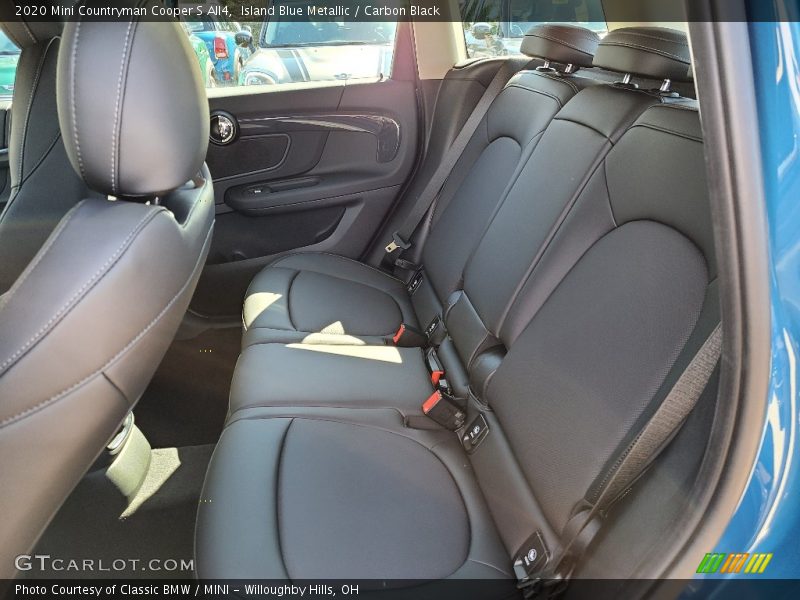 Island Blue Metallic / Carbon Black 2020 Mini Countryman Cooper S All4