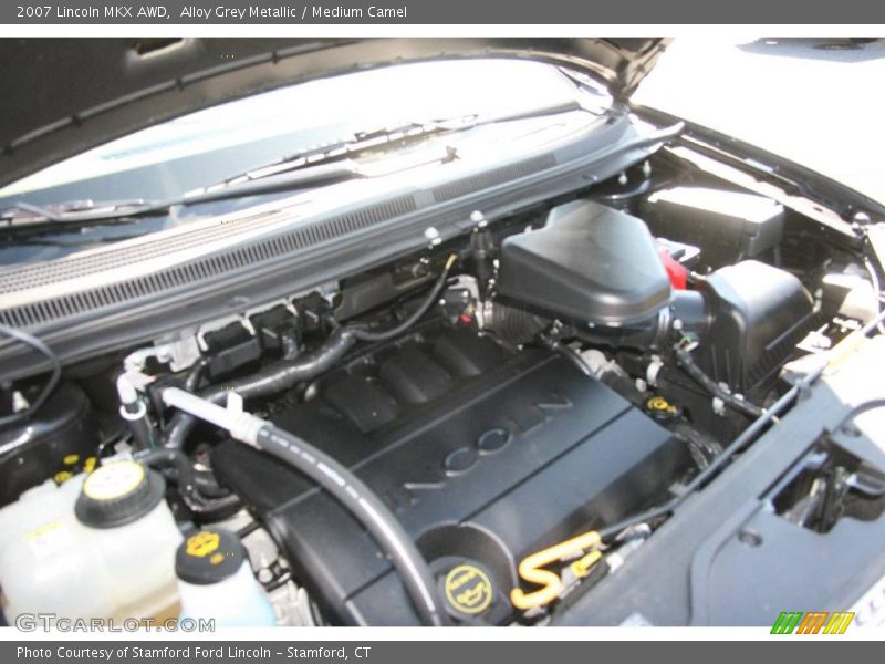 Alloy Grey Metallic / Medium Camel 2007 Lincoln MKX AWD