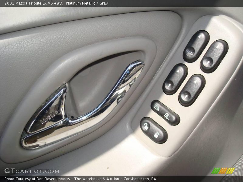 Platinum Metallic / Gray 2001 Mazda Tribute LX V6 4WD