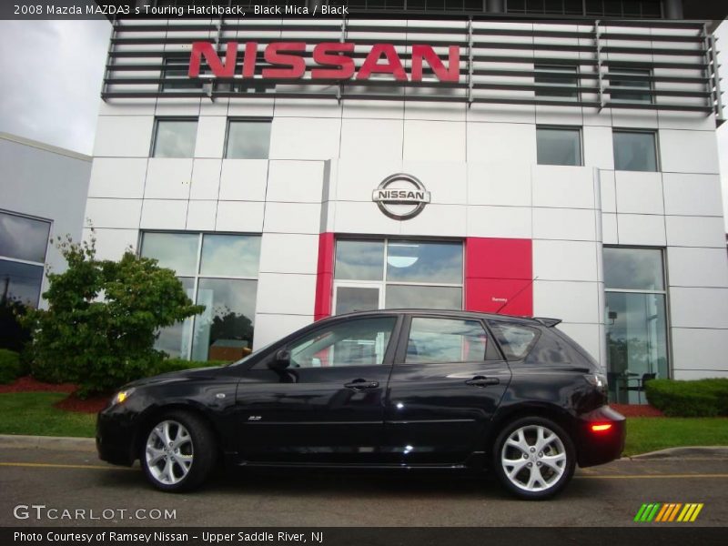 Black Mica / Black 2008 Mazda MAZDA3 s Touring Hatchback