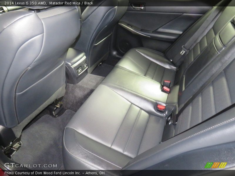 Matador Red Mica / Black 2014 Lexus IS 350 AWD
