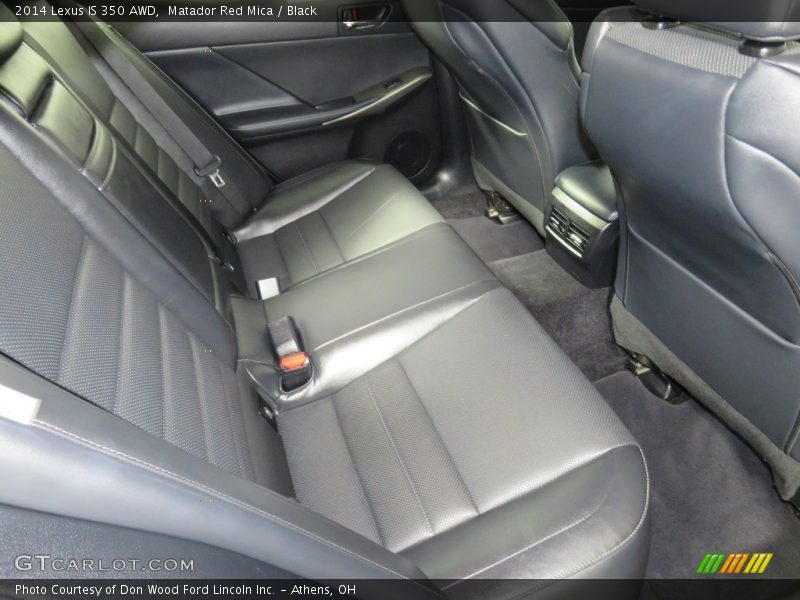 Matador Red Mica / Black 2014 Lexus IS 350 AWD