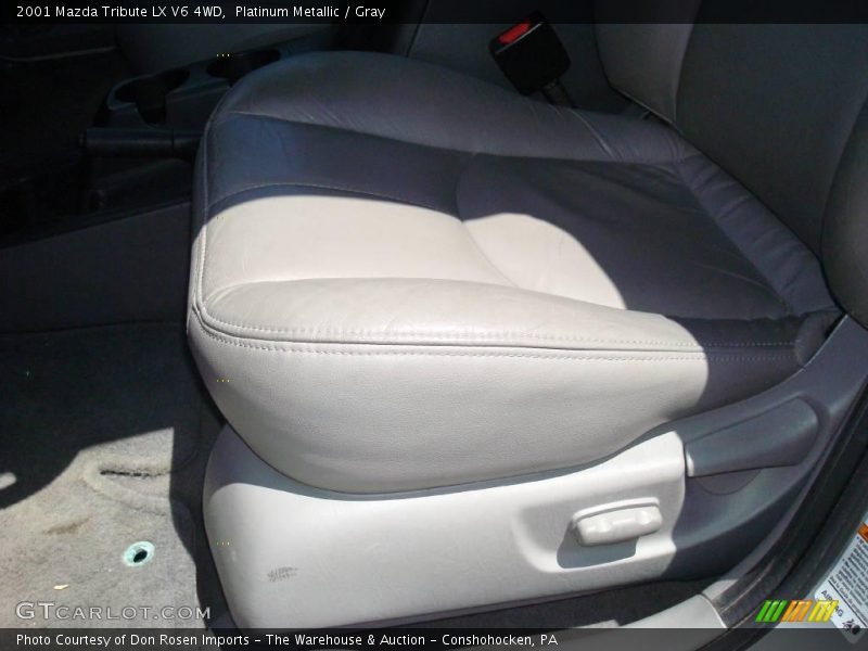 Platinum Metallic / Gray 2001 Mazda Tribute LX V6 4WD