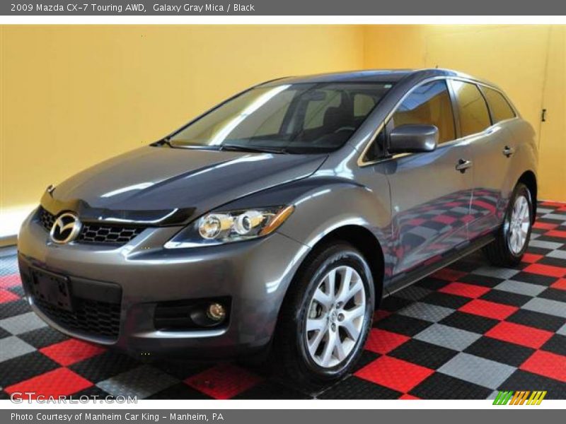 Galaxy Gray Mica / Black 2009 Mazda CX-7 Touring AWD