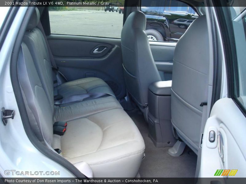 Platinum Metallic / Gray 2001 Mazda Tribute LX V6 4WD