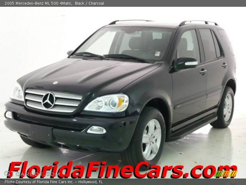 Black / Charcoal 2005 Mercedes-Benz ML 500 4Matic