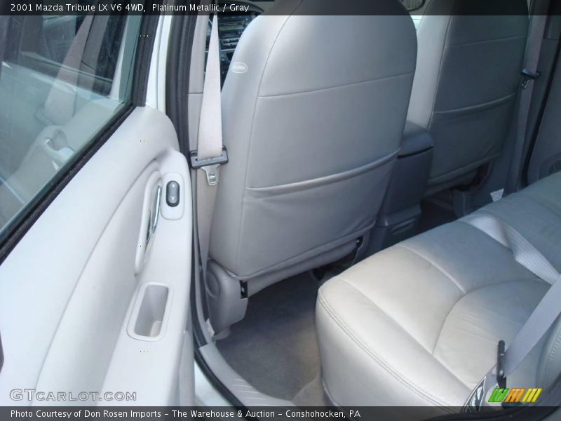 Platinum Metallic / Gray 2001 Mazda Tribute LX V6 4WD