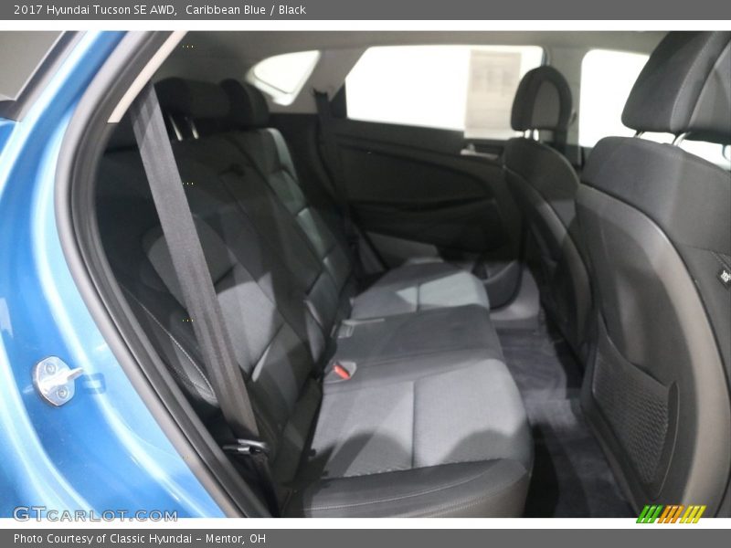 Caribbean Blue / Black 2017 Hyundai Tucson SE AWD