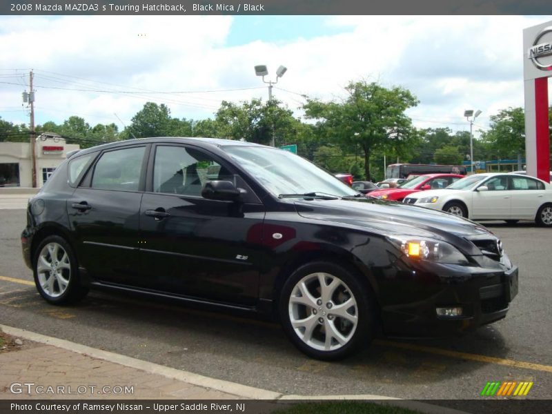 Black Mica / Black 2008 Mazda MAZDA3 s Touring Hatchback