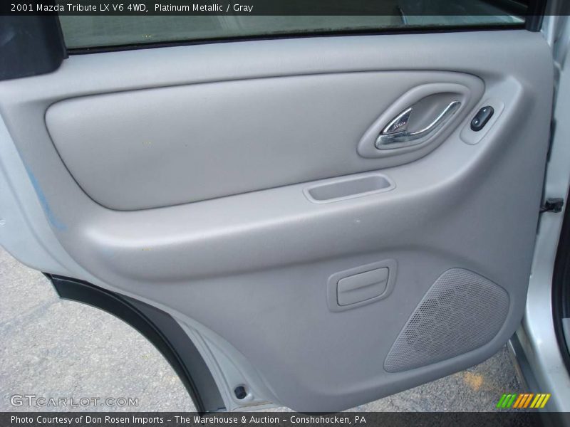 Platinum Metallic / Gray 2001 Mazda Tribute LX V6 4WD
