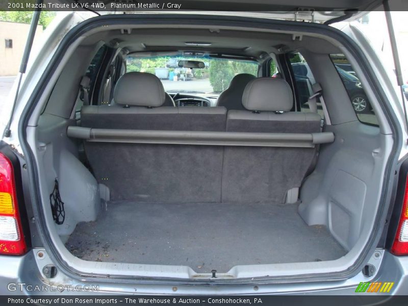 Platinum Metallic / Gray 2001 Mazda Tribute LX V6 4WD