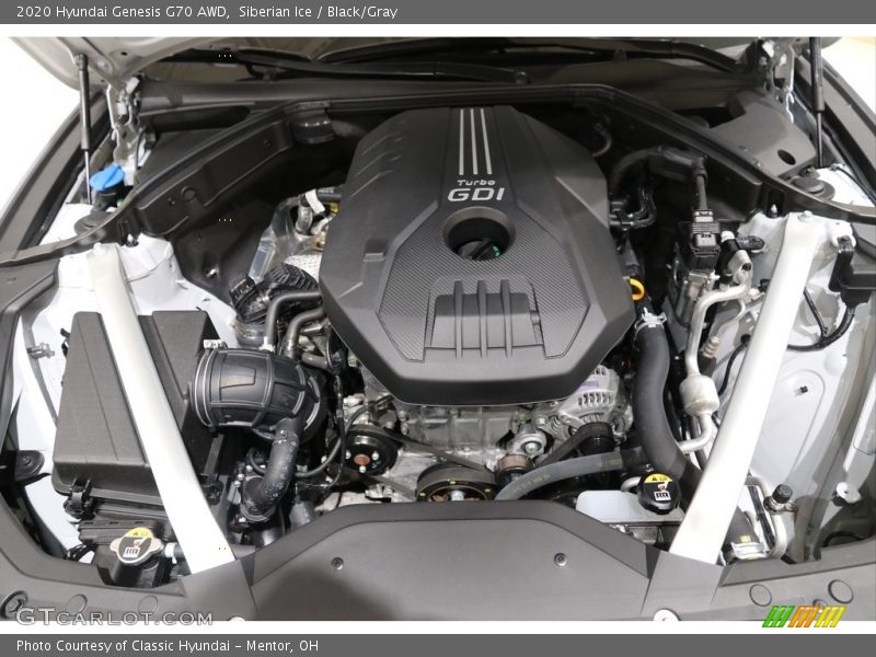  2020 Genesis G70 AWD Engine - 2.0 Liter Turbocharged DOHC 16-Valve VVT 4 Cylinder
