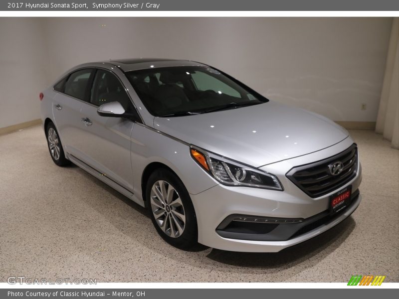 Symphony Silver / Gray 2017 Hyundai Sonata Sport