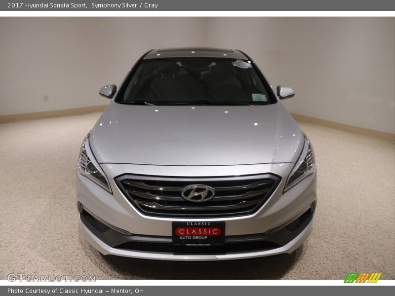 Symphony Silver / Gray 2017 Hyundai Sonata Sport