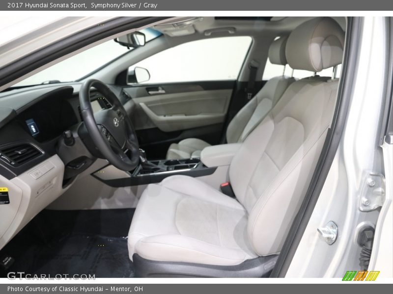 Symphony Silver / Gray 2017 Hyundai Sonata Sport