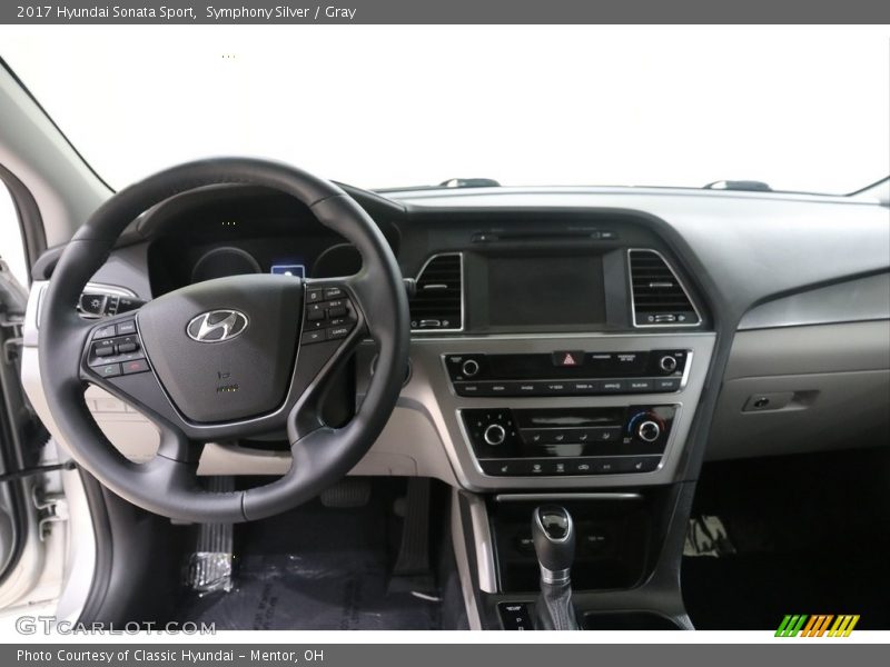 Symphony Silver / Gray 2017 Hyundai Sonata Sport