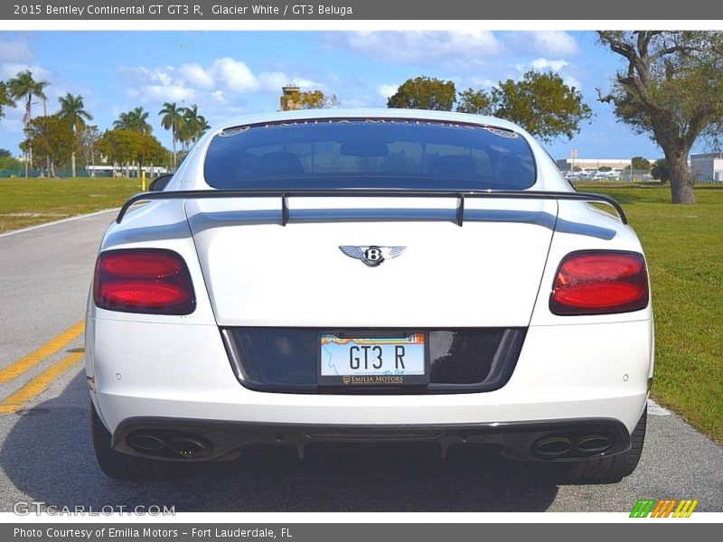 Glacier White / GT3 Beluga 2015 Bentley Continental GT GT3 R