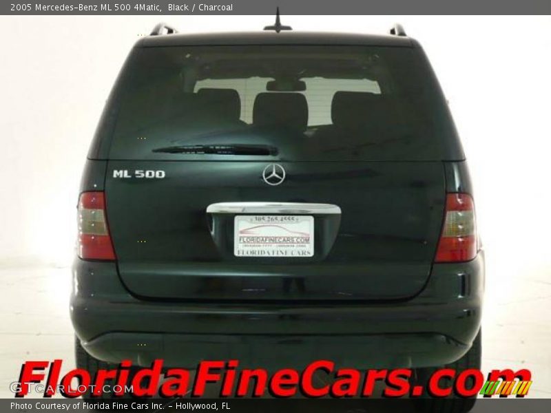 Black / Charcoal 2005 Mercedes-Benz ML 500 4Matic